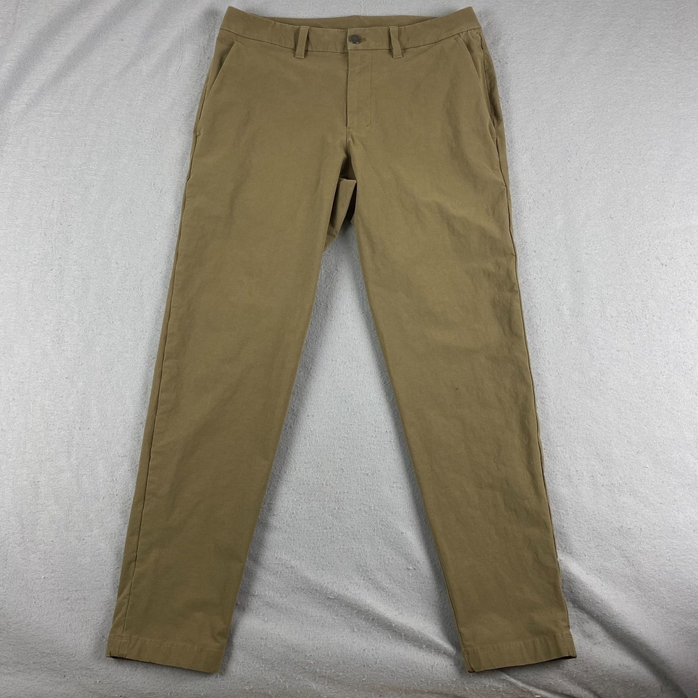 Lululemon Pants Mens ABC Commission brown Chino Slim Cotton VersaTwill 32x30